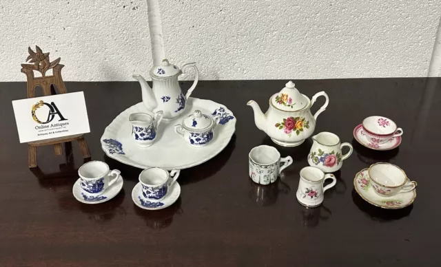 Beautiful Selection Of Miniature Fine Bone China Teaset Items