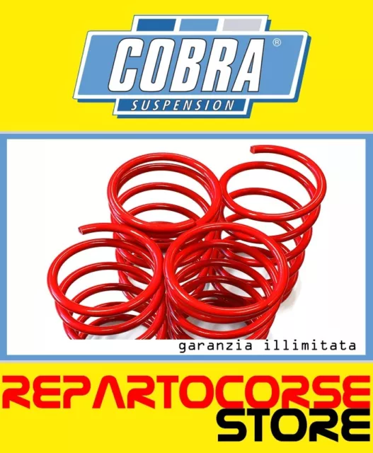 KIT 4 MOLLE ASSETTO RIBASSATE COBRA 45-40mm SEAT LEON II 1P (2WD) 1.9 TDi -TÜV