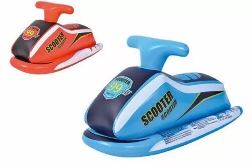 Scooter Moto Acqua Cavalcabile Gonfiabile 91x51 Bambini Mare Piscina Estate