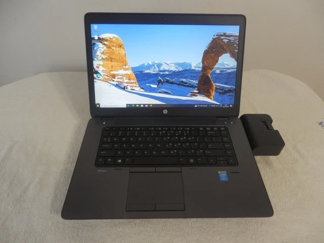 Refurbished: HP Grade A Laptop ZBook Intel Core i7-4810MQ 16GB Memory