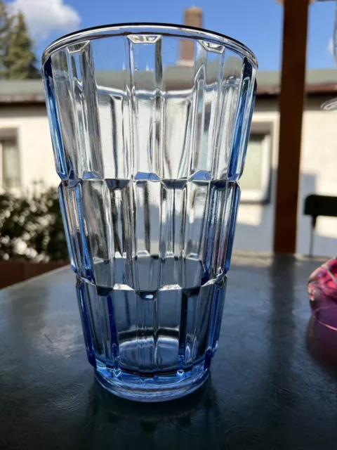 Alte Große Vase Blumenvase Czech Crystal Sklo Union