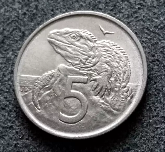 Monnaie Nouvelle-Zélande 5 Cents 1967 KM#34.1 [Mc2839]
