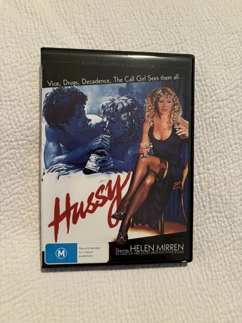 HUSSY 1980 DVD Drama Helen Mirren Hollywood Classic Region 4 Bounty 