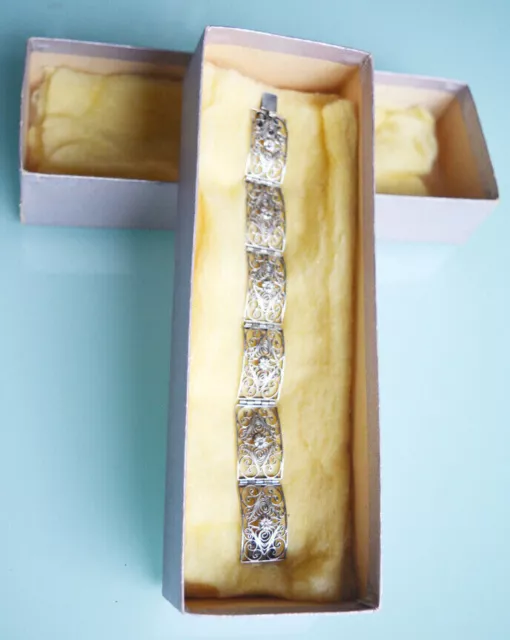 Altes Silberarmband - 835 gepunzt - schöne Handwerkskunst -sehr guter Erhaltung