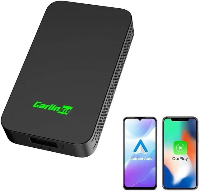 2025 UPGRADE CARLINKIT 5.0 Wireless CarPlay Android Auto Adapter ...