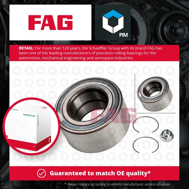 WHEEL BEARING KIT fits HYUNDAI i20 GB 1.4 Front 2014 on G4LC FAG ...