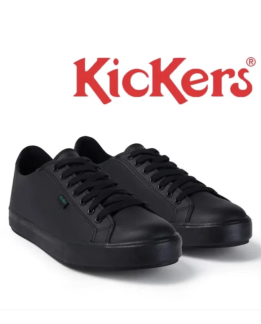 KICKERS GIRLS SCHOOL Shoes Tovni Lacer Black Patent Leather Senior Youth Sizes 62.95 PicClick UK