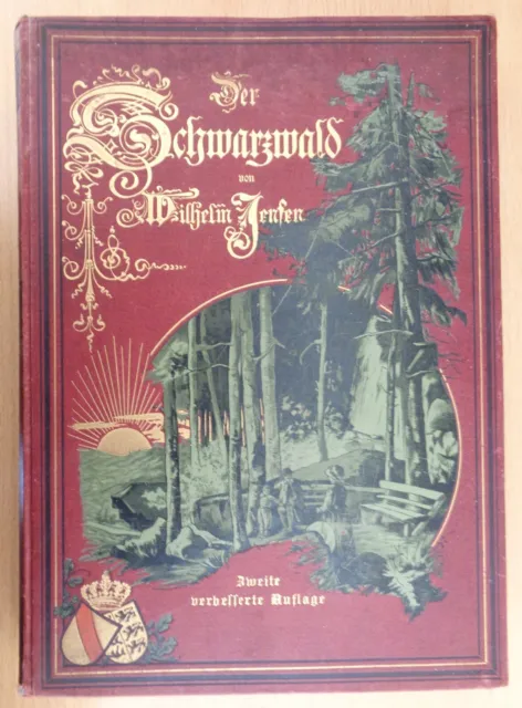 Wilhelm Jensen / Der Schwarzwald (geb. Ausgabe / 1892) / guter Zustand