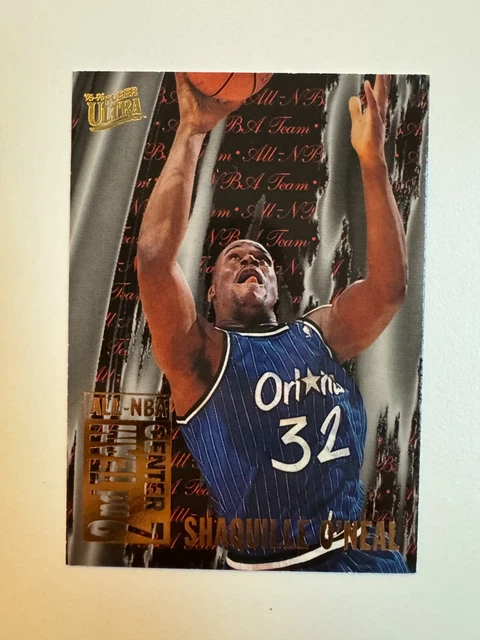 1995-96 FLEER ULTRA All-NBA 2nd Team Shaquille O'neal - Orlando Magic ...