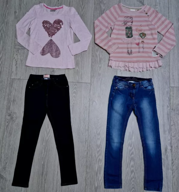 Girls NEXT Clothes Bundle Outfits Age 9 YRS Tops and Jeans Sets