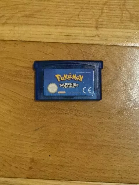 Pokemon Sapphire for Nintendo Gameboy Advance GBA - Cartridge only