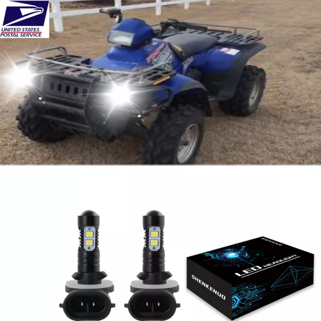 LED Headlight Bulb For Polaris Sportsman 300 400 450 500 550 570 600 700 800 850