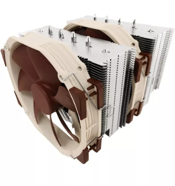 Noctua NH-D15 Dual Radiator Quiet CPU Cooler with two NH-A15 Fans