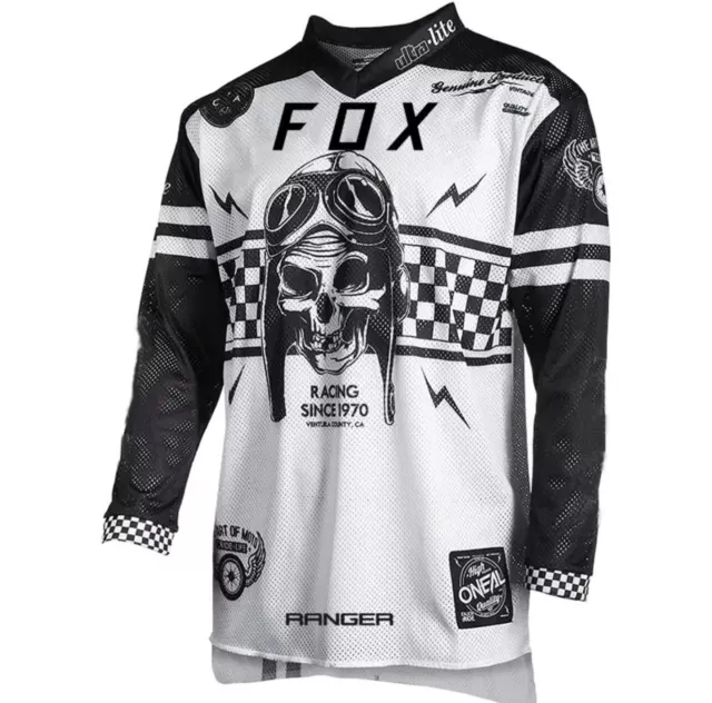 Fox Racing Jersey - MX Motocross Dirt Bike Off-Road ATV Mens Gear Ranger X-Large