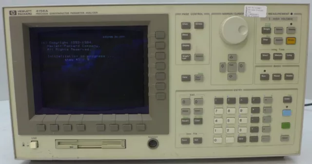 Agilent/HP 4156A Precision Semiconductor Parameter Analyzer