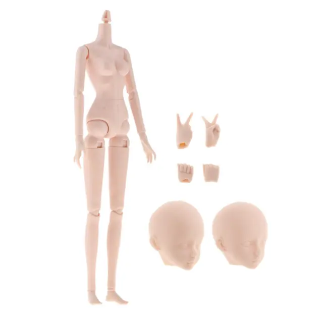25cm BJD figura nuda femminile parti del corpo della bambola accessori fai da te