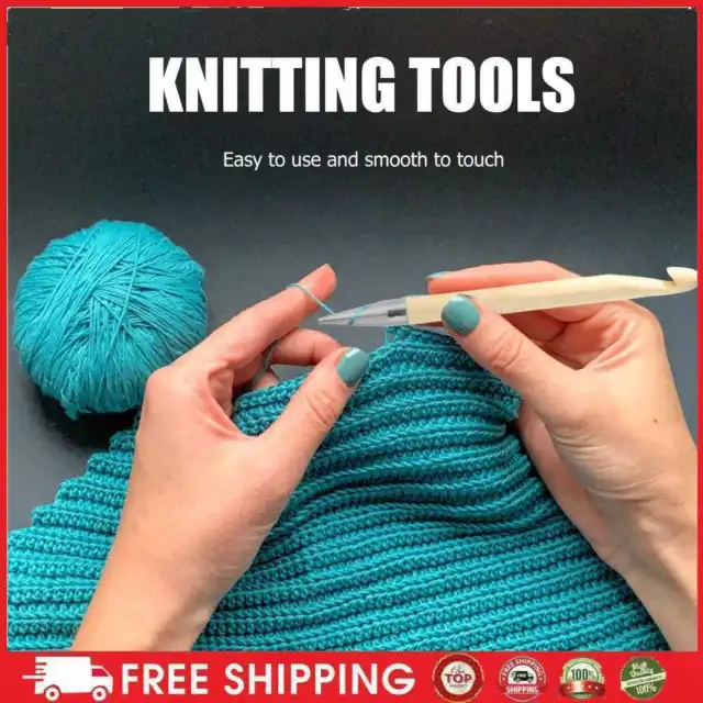 Detachable Knitting Needles Hooking Set DIY Sweater Carpet Crochet Hooks Tools
