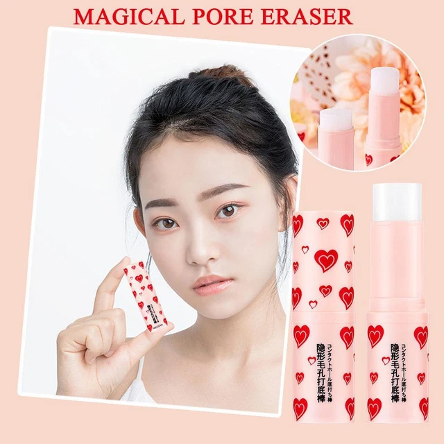 Borrador de poros mágico imprimación facial impermeable, desenfoque SA para cara; palo W5W5