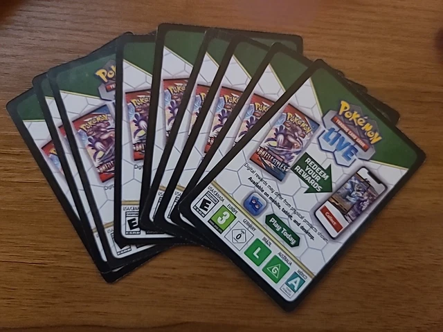 (x5) Paradox Rift - Scarlet & Violet - Code Cards - Email Codes