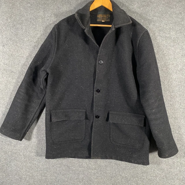60s　英国　Johnstone Bros Pty　ウールジャケット　ブラック 60s 英国 Johnstone Bros Pty ウールジャケット ブラック