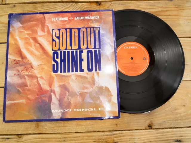 Sold Out Shine On Maxi 45 No Lp 45T Vinyle Cover Ex Origi 1991