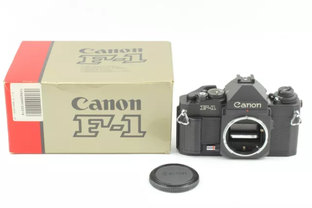 【Near Mint / Box】 Canon New F-1 Eye Level Finder SLR Film Camera Body From JAPAN