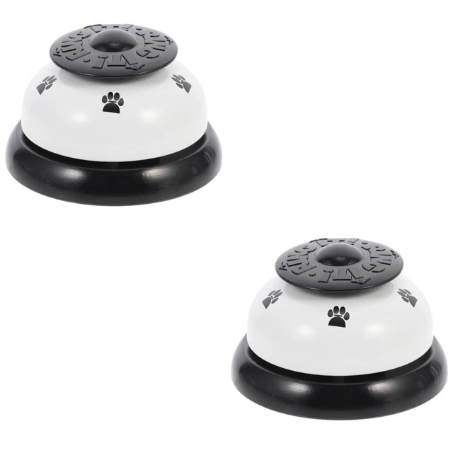 2x cloche de toilette pour chien clochettes d'église