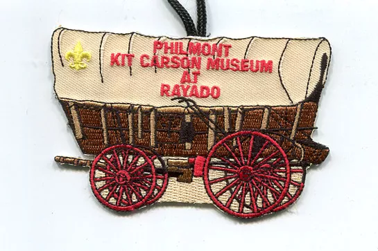 Patch From Philmont Scout Ranch -Kit Carson Museum