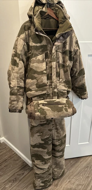 VTG CABELAS HUNTING Set Mens XL Goretex Wetlands Camo Jacket Pants Hat USA Made 275.17 PicClick UK