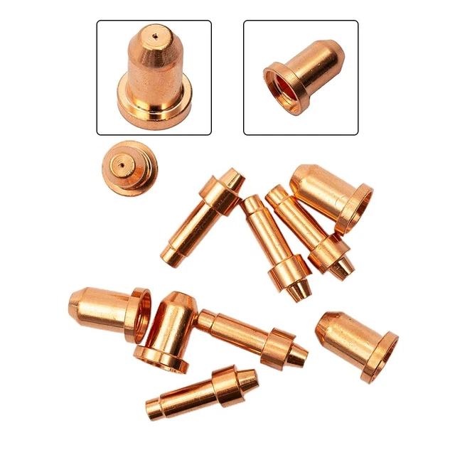 Plasma Torch Tips Electrode Replacement 10 Pcs 770795 770791 Accessories