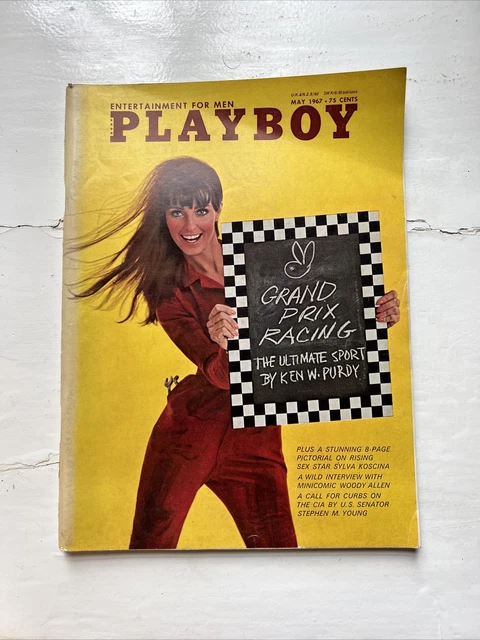 PLAYBOY MAY 1967: GRAND PRIX Playmate Anne Randall, Sylva Koscina