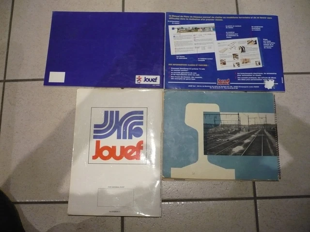 Lot De 9 Catalogues Jouef Vintage 1960/1990 – Pour Trains, HO, Collection