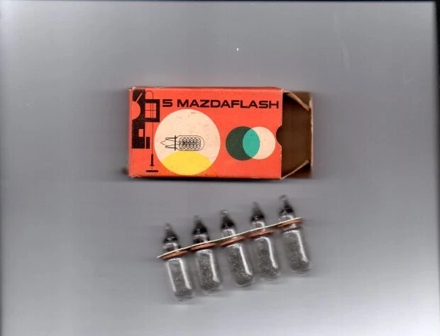 Lot De Boîtes D'ampoules Flash MAZDA Pour Appareil Photo Ancien - MF1B MF5B MF6B - NEUF