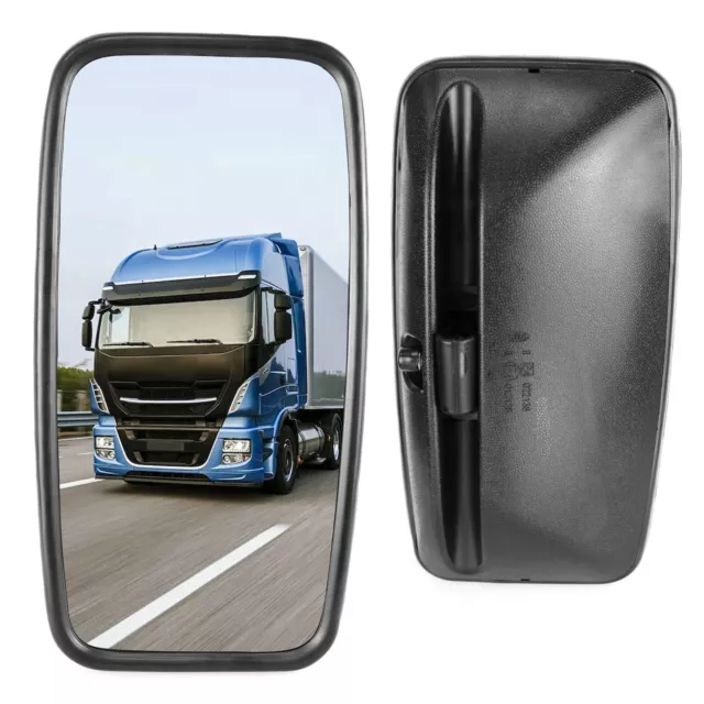 Miroir Rétroviseur Extérieur Universel Camion Caravane Tracteur Bus 36x18cm G+D