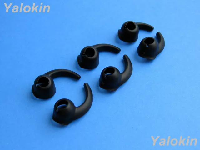 6pcs 3 Paar S/M/L (B) L+R Ohr Stabilisatoren Helfer Ohrstöpseln für IN Ohrhörer