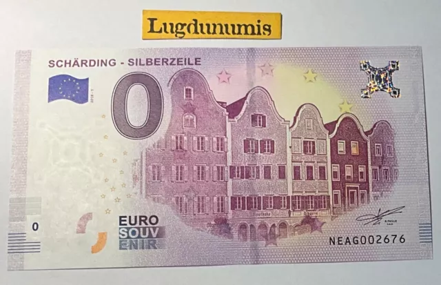 Billet 0 Euro Scharding Silberzeile 2018-1 euro souvenir touristique