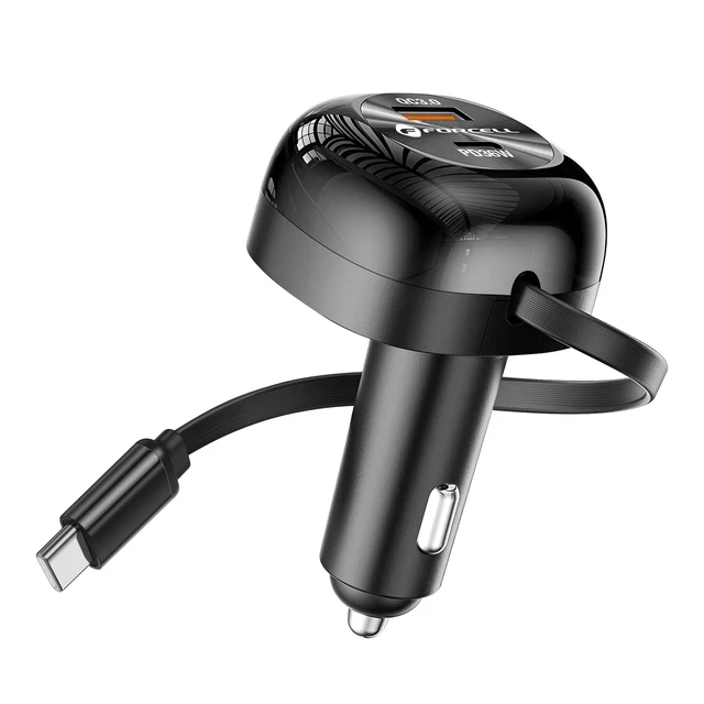 Chargeur Secteur 1A Avec Câble Micro-USB Intégré 1.1m - Marque Avizar - Noir