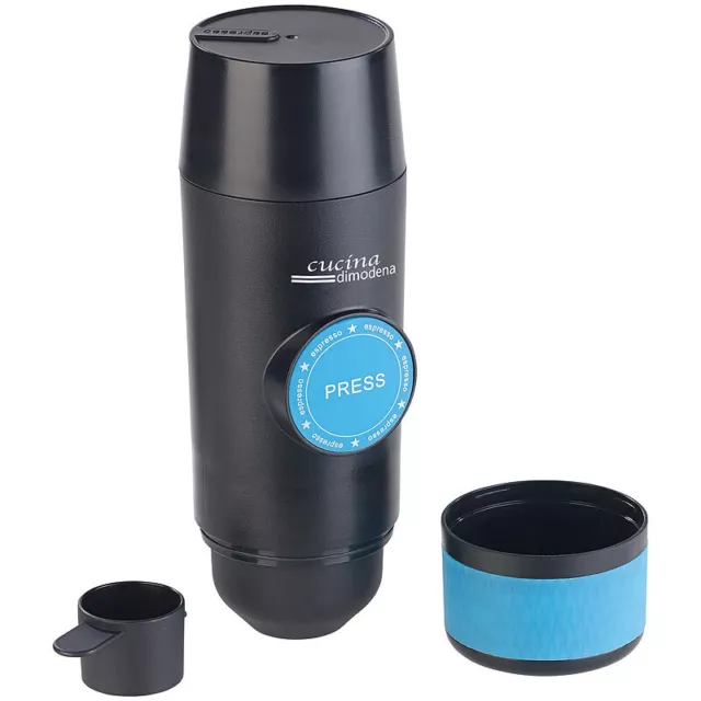 Cucina di Modena USB-Mini-Espresso-Maker, Elektrische Pumpe 15 bar USB, 90 ml 2