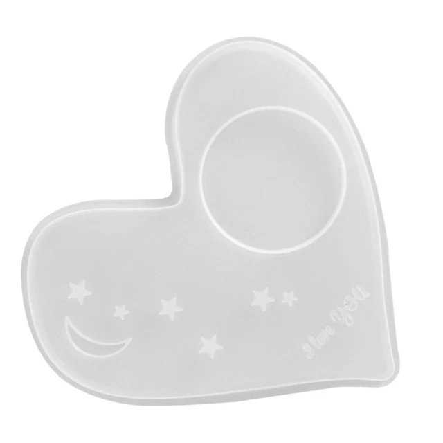 Heart Silicone Molds Casting Silicone Mould Coaster Mold Chocolate