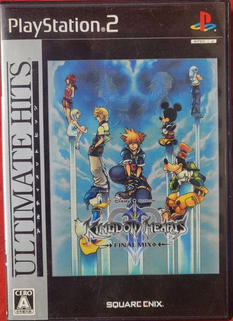 PS2 Kingdom Hearts: Final Mix (Japan Version) SQUARE ENIX GAME SONY