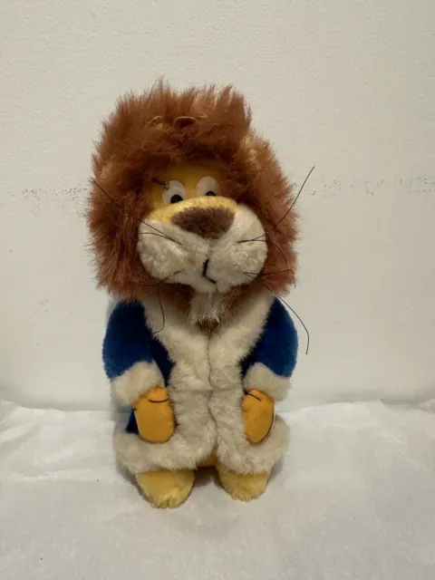 Vintage King of the Jungle Lion plush stuffed animal from Liberty Toys 1993 11"