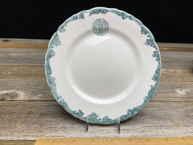 Southern Pacific Harriman 7” Front Marked Dinner Plate