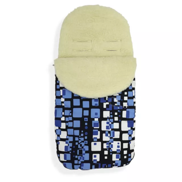 Pushchair Stroller Buggy Cosytoes Footmuff Universal Luxury WOOL Lined  P057