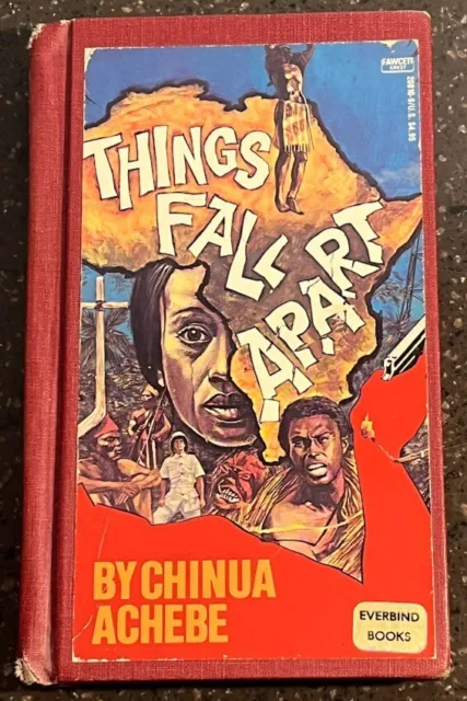 Things Fall Apart book vig hardcover 1959 Chinua Achebe