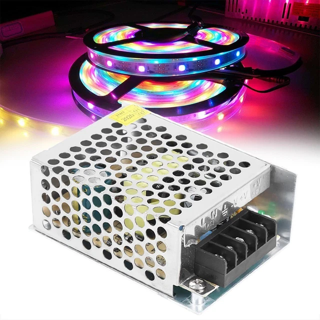 REGULATED LED DRIVER DC 5V 12A 60W Voltage Transformer Security System ...