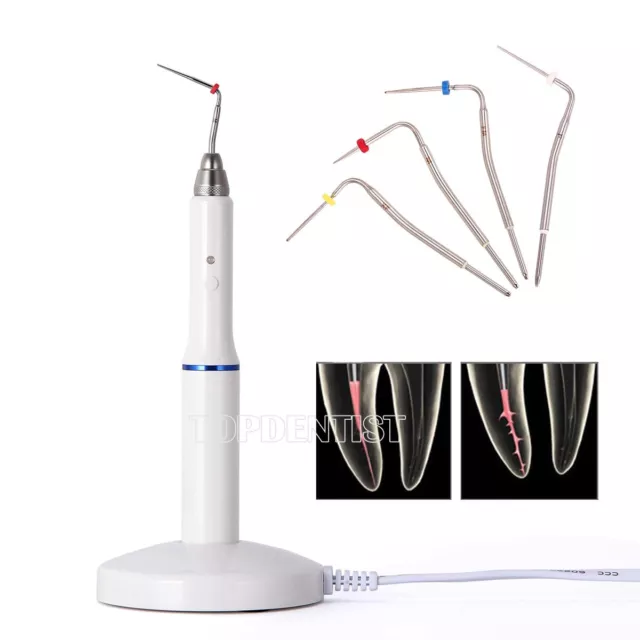 Sistema obturación gutapercha inalámbrico dental Endo pluma calentada + puntas