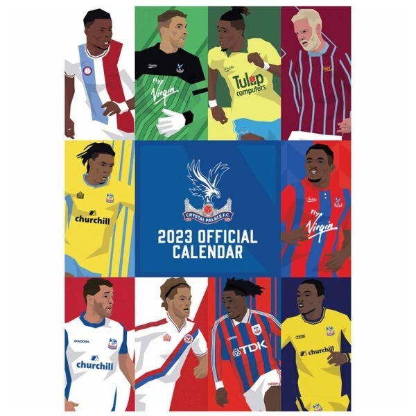 CRYSTAL PALACE FC A3 Calendar 2023 Official Merchandise 21 06 PicClick