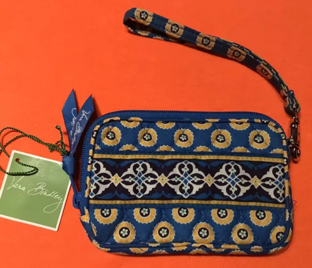 Vera Bradley Riviera Blue Tech Case HARD TO FIND ITEM