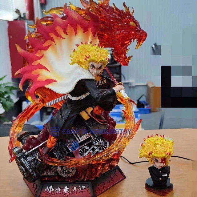 SXG SHADOW DEMON Slayer 1/6 Rengoku Kyoujurou Kimetsu GK Figure Statue ...