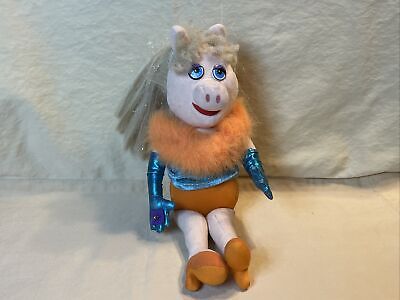 Miss Piggy Plush Doll Muppets Nanco Orange Boa 10 inch